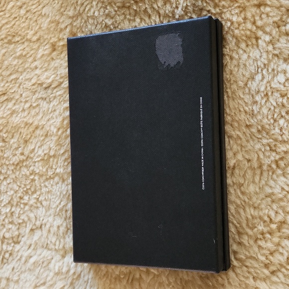 NWOT IOB Coach Men's Saddle Tan Wallet & Key Ring Boxed Set ๐๐ - Picture 14 of 16